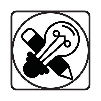 logo icon pen tool vectors illustration symbol design