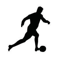 person kicking ball icon illustration symbol design vector