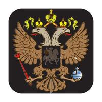 vectores ilustración icono Rusia bandera símbolo diseño