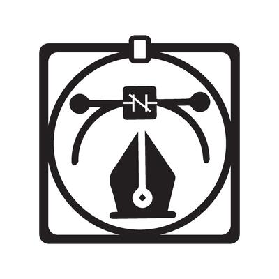 logo icon pen tool vectors illustration symbol design
