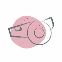 Icon Whistle. related to Rugby symbol. Color Spot Style. simple design illustration vector