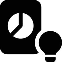 Chart icon symbol image for data statistic analysis illustration vector