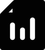 Chart icon symbol image for data statistic analysis illustration vector