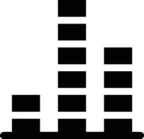 Chart icon symbol image for data statistic analysis illustration vector