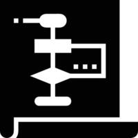 Chart icon symbol image for data statistic analysis illustration vector