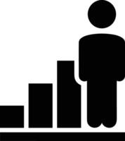 Chart icon symbol image for data statistic analysis illustration vector