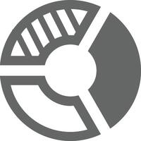 Chart icon symbol image for data statistic analysis illustration vector