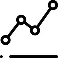 Chart icon symbol image for data statistic analysis illustration vector