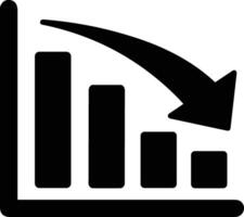 Chart icon symbol image for data statistic analysis illustration vector