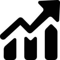 Chart icon symbol image for data statistic analysis illustration vector