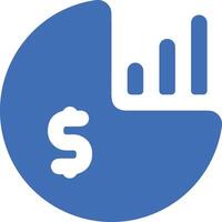 Chart icon symbol image for data statistic analysis illustration vector