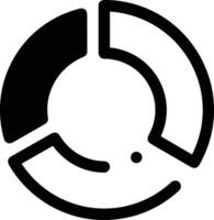 Chart icon symbol image for data statistic analysis illustration vector