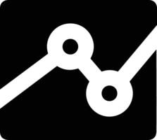 Chart icon symbol image for data statistic analysis illustration vector