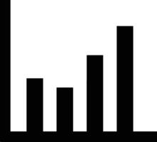 Chart icon symbol image for data statistic analysis illustration vector