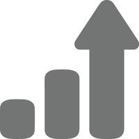 Chart icon symbol image for data statistic analysis illustration vector