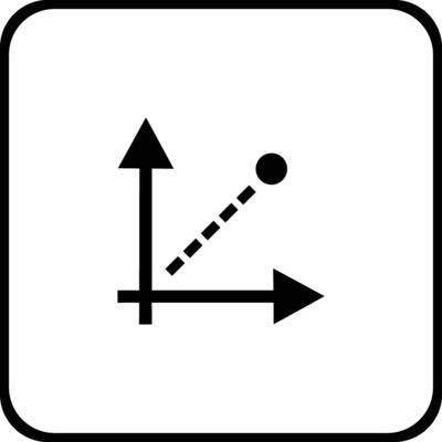 Chart icon symbol image for data statistic analysis illustration