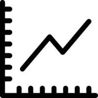 Chart icon symbol image for data statistic analysis illustration vector