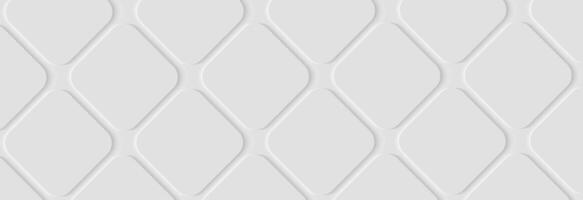 Modern abstract white square shape background. Elegant geometric shape pattern with light shadow. Suit for wallpaper, cover, poster, banner, brochure, presentation, website, flyer vector