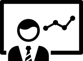 Chart icon symbol image for data statistic analysis illustration vector