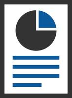 Chart icon symbol image for data statistic analysis illustration vector