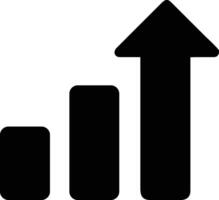 Chart icon symbol image for data statistic analysis illustration vector