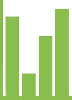 Chart icon symbol image for data statistic analysis illustration vector
