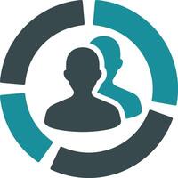 Chart icon symbol image for data statistic analysis illustration vector