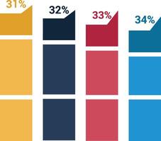 Chart icon symbol image for data statistic analysis illustration vector