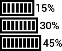 Chart icon symbol image for data statistic analysis illustration vector
