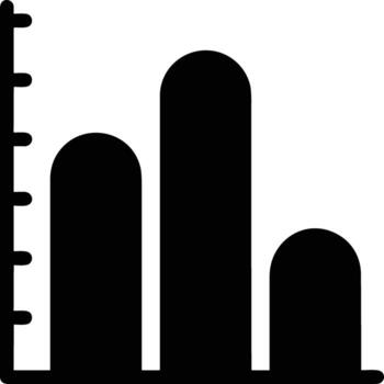 Chart icon symbol image for data statistic analysis illustration vector