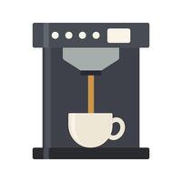 caliente y frío café bebida. diferente tipos de bebidas colocar. Café exprés, americano taza, capuchino y latté en papel taza, con hielo macchiato en vaso. plano ilustraciones aislado en blanco antecedentes vector