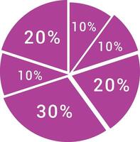 Chart icon symbol image for data statistic analysis illustration vector