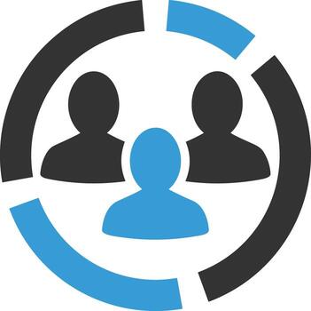 Chart icon symbol image for data statistic analysis illustration vector