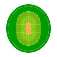 Sports field and equipment. Sports stadium or arena and ground vector