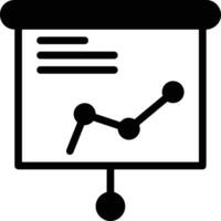 Chart icon symbol image for data statistic analysis illustration vector