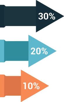 Chart icon symbol image for data statistic analysis illustration vector
