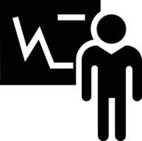 Chart icon symbol image for data statistic analysis illustration vector