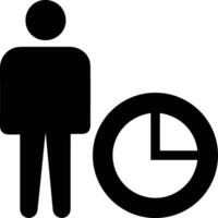 Chart icon symbol image for data statistic analysis illustration vector