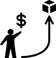 Chart icon symbol image for data statistic analysis illustration vector