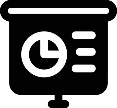 Chart icon symbol image for data statistic analysis illustration vector