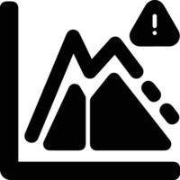 Chart icon symbol image for data statistic analysis illustration vector