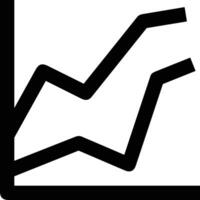 Chart icon symbol image for data statistic analysis illustration vector