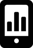 Chart icon symbol image for data statistic analysis illustration vector
