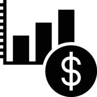 Chart icon symbol image for data statistic analysis illustration vector