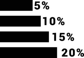 Chart icon symbol image for data statistic analysis illustration vector