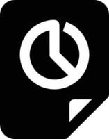 Chart icon symbol image for data statistic analysis illustration vector