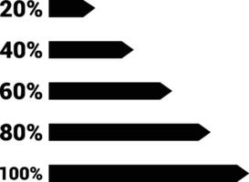 Chart icon symbol image for data statistic analysis illustration vector