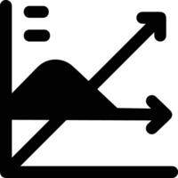 Chart icon symbol image for data statistic analysis illustration vector