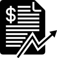 Chart icon symbol image for data statistic analysis illustration vector