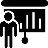 Chart icon symbol image for data statistic analysis illustration vector